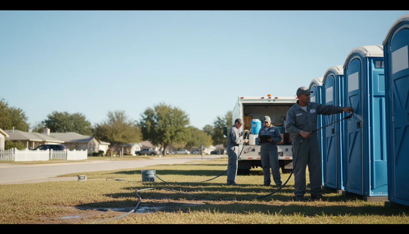 Long-Term Portable Toilet Rental in Tyronza, AR near me